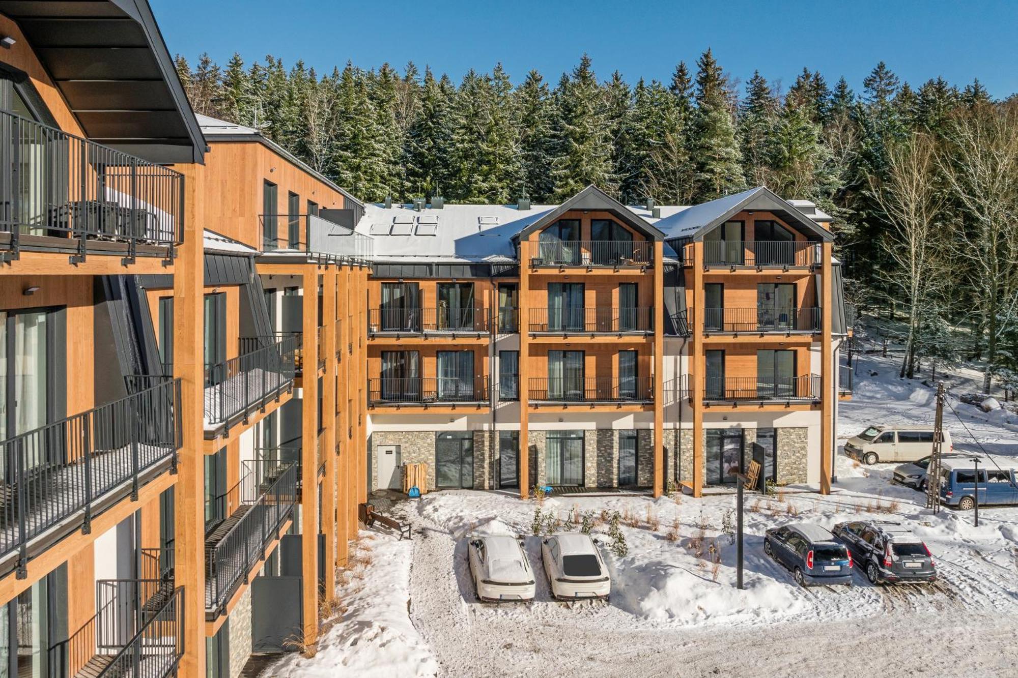 Apartamenty Sun & Snow Ostoja Parku Narodowego 斯克拉斯卡波伦巴 外观 照片